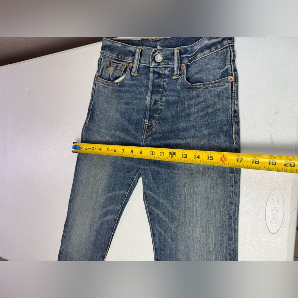 Women New double RL RRL Denim Jeans Sz 24 - Picture 6 of 12